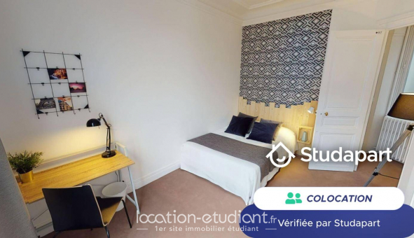 Colocation tudiante Studio à Paris 17me arrondissement (75017)