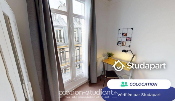 Colocation tudiante Studio à Paris 17me arrondissement (75017)