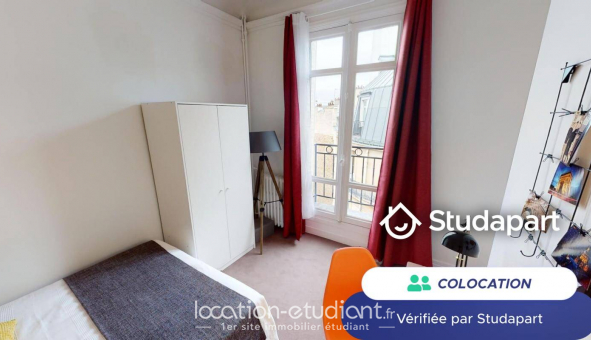 Colocation tudiante Studio à Paris 17me arrondissement (75017)