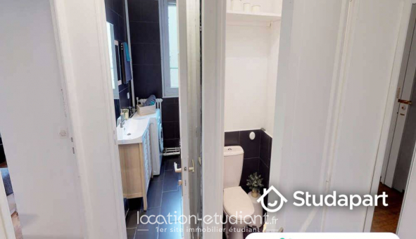 Colocation �tudiante Studio &agrave; Paris 17�me arrondissement (75017)