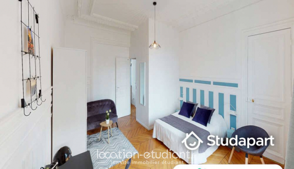 Colocation �tudiante Studio &agrave; Paris 17�me arrondissement (75017)