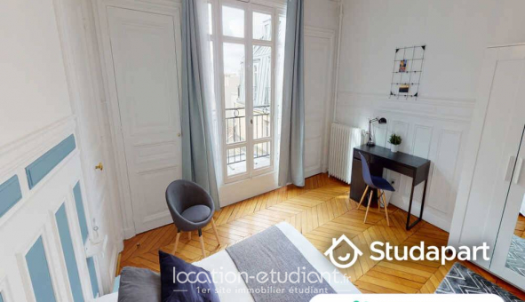 Colocation �tudiante Studio &agrave; Paris 17�me arrondissement (75017)