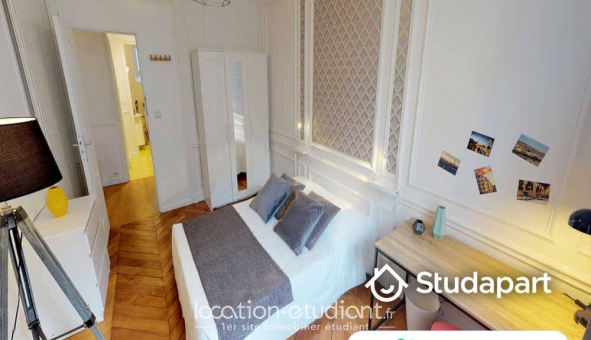 Colocation �tudiante Studio &agrave; Paris 17�me arrondissement (75017)