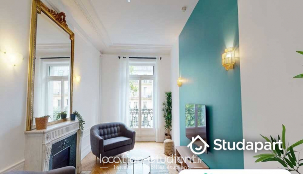 Colocation �tudiante Studio &agrave; Paris 17�me arrondissement (75017)