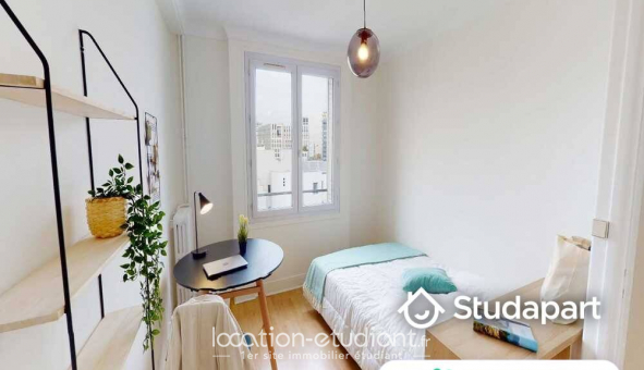 Colocation �tudiante Studio &agrave; Paris 17�me arrondissement (75017)