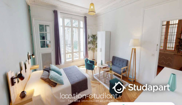 Colocation �tudiante Studio &agrave; Paris 17�me arrondissement (75017)