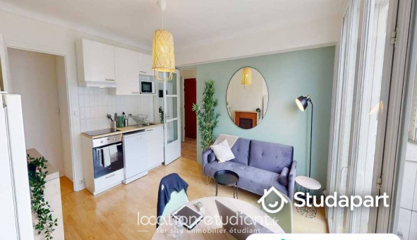 Colocation �tudiante Studio &agrave; Paris 17�me arrondissement (75017)