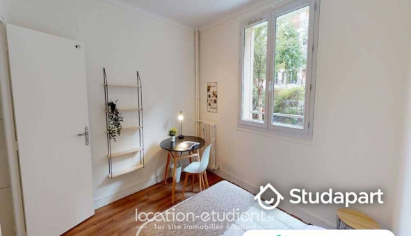 Colocation �tudiante Studio &agrave; Paris 17�me arrondissement (75017)