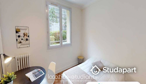 Colocation �tudiante Studio &agrave; Paris 17�me arrondissement (75017)