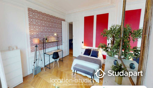 Colocation �tudiante Studio &agrave; Paris 17�me arrondissement (75017)