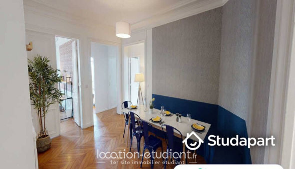 Colocation �tudiante Studio &agrave; Paris 17�me arrondissement (75017)