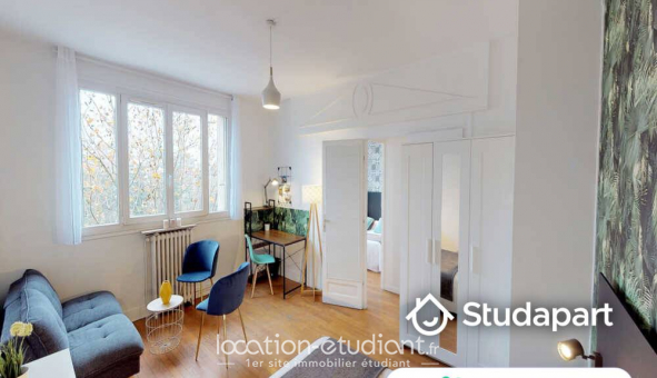 Colocation �tudiante Studio &agrave; Paris 17�me arrondissement (75017)
