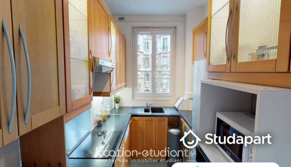 Colocation �tudiante Studio &agrave; Paris 17�me arrondissement (75017)