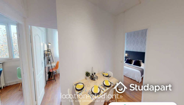 Colocation �tudiante Studio &agrave; Paris 17�me arrondissement (75017)
