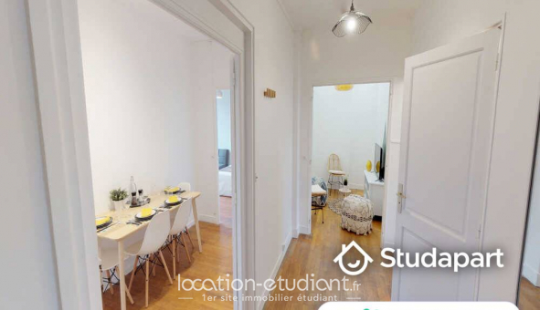 Colocation �tudiante Studio &agrave; Paris 17�me arrondissement (75017)
