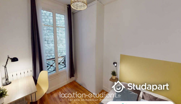 Colocation �tudiante Studio &agrave; Paris 17�me arrondissement (75017)