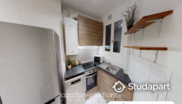 Colocation �tudiante Studio &agrave; Paris 17�me arrondissement (75017)