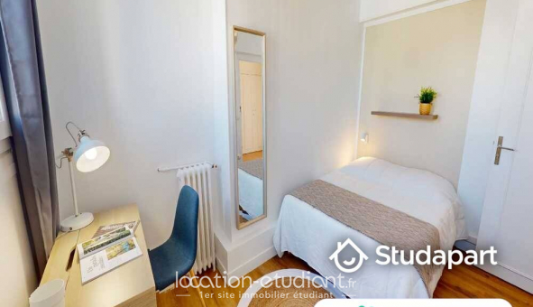 Colocation �tudiante Studio &agrave; Paris 17�me arrondissement (75017)