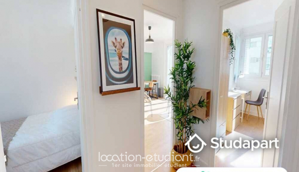 Colocation �tudiante Studio &agrave; Paris 17�me arrondissement (75017)