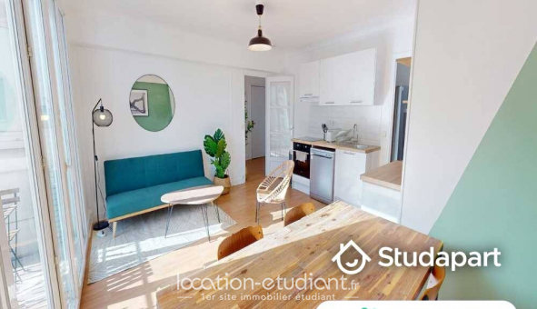 Colocation �tudiante Studio &agrave; Paris 17�me arrondissement (75017)