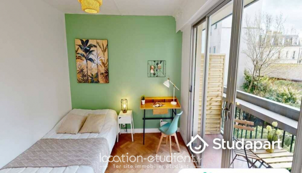 Colocation �tudiante Studio &agrave; Paris 17�me arrondissement (75017)