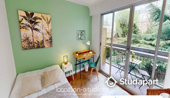 Colocation �tudiante Studio &agrave; Paris 17�me arrondissement (75017)