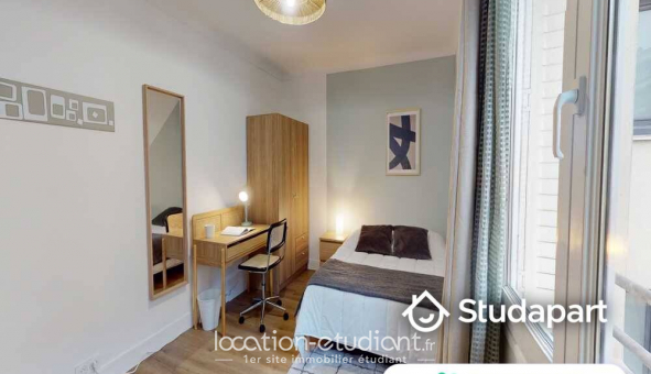 Colocation �tudiante Studio &agrave; Paris 17�me arrondissement (75017)