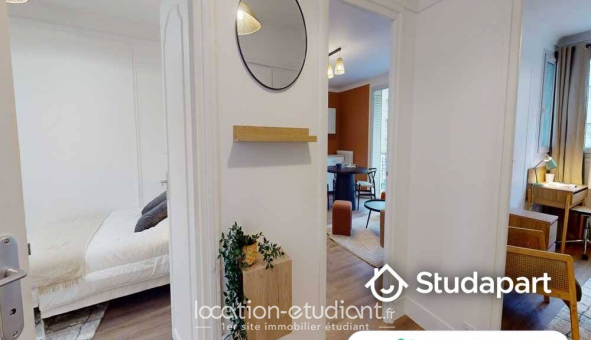 Colocation �tudiante Studio &agrave; Paris 17�me arrondissement (75017)