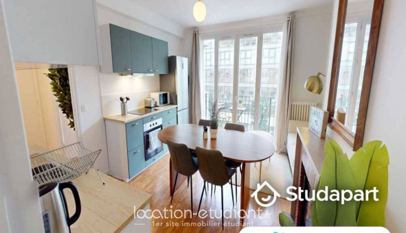 Colocation �tudiante Studio &agrave; Paris 17�me arrondissement (75017)