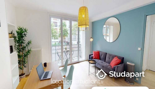 Colocation �tudiante Studio &agrave; Paris 17�me arrondissement (75017)