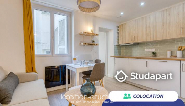 Colocation �tudiante Studio &agrave; Paris 17�me arrondissement (75017)