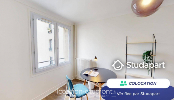 Colocation tudiante Studio à Paris 17me arrondissement (75017)