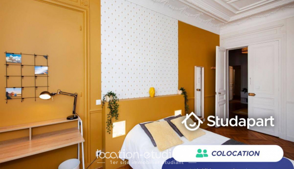 Colocation tudiante Studio à Paris 17me arrondissement (75017)