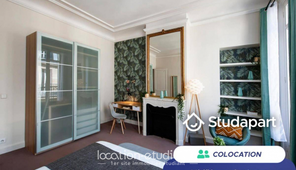 Colocation tudiante Studio à Paris 17me arrondissement (75017)