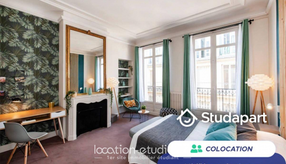 Colocation tudiante Studio à Paris 17me arrondissement (75017)