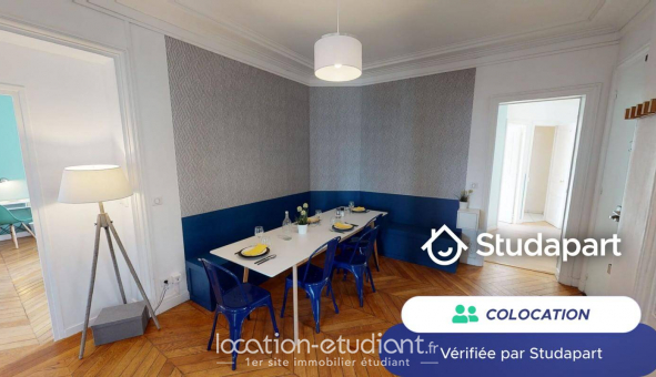 Colocation tudiante Studio à Paris 17me arrondissement (75017)