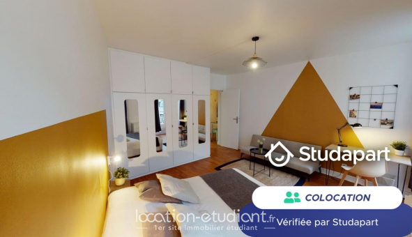 Colocation tudiante Studio à Paris 17me arrondissement (75017)