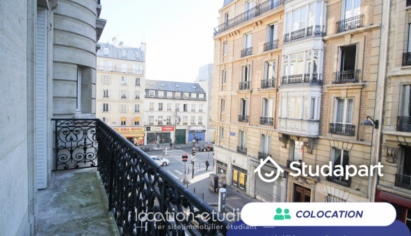 Colocation tudiante T3 à Paris 18me arrondissement (75018)