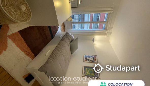 Colocation étudiante Studio à Paris 18ème arrondissement (75018)