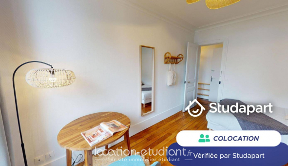 Colocation tudiante Studio à Paris 18me arrondissement (75018)