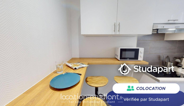 Colocation tudiante Studio à Paris 18me arrondissement (75018)
