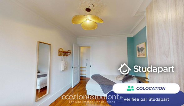 Colocation tudiante Studio à Paris 18me arrondissement (75018)