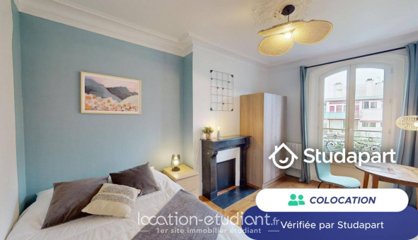 Colocation tudiante Studio à Paris 18me arrondissement (75018)