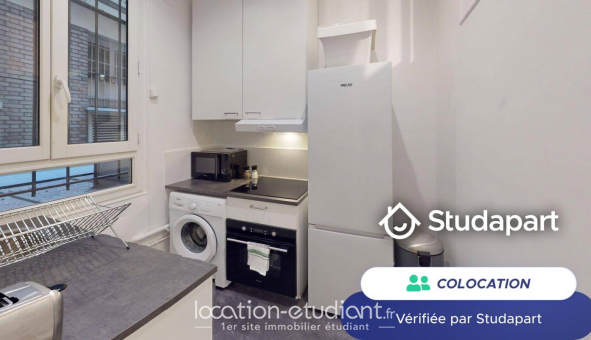 Colocation tudiante Studio à Paris 18me arrondissement (75018)
