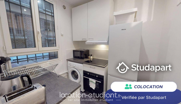 Colocation tudiante Studio à Paris 18me arrondissement (75018)