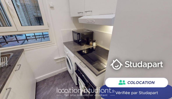 Colocation tudiante Studio à Paris 18me arrondissement (75018)