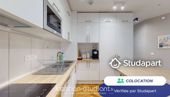 Colocation tudiante Studio à Paris 18me arrondissement (75018)