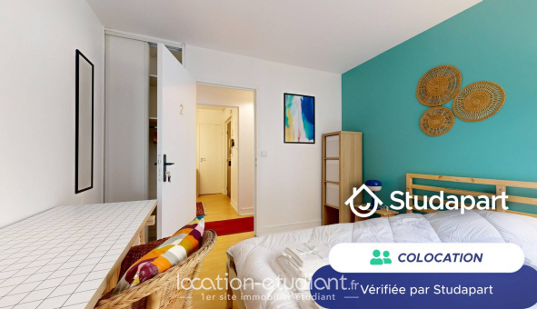 Colocation tudiante Studio à Paris 18me arrondissement (75018)