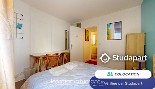 Colocation tudiante Studio à Paris 18me arrondissement (75018)