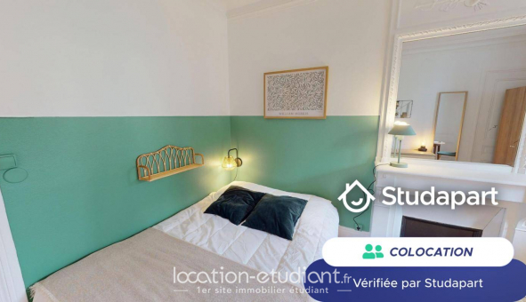 Colocation tudiante Studio à Paris 18me arrondissement (75018)